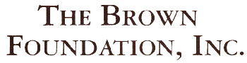 The Brown Foundation logo
